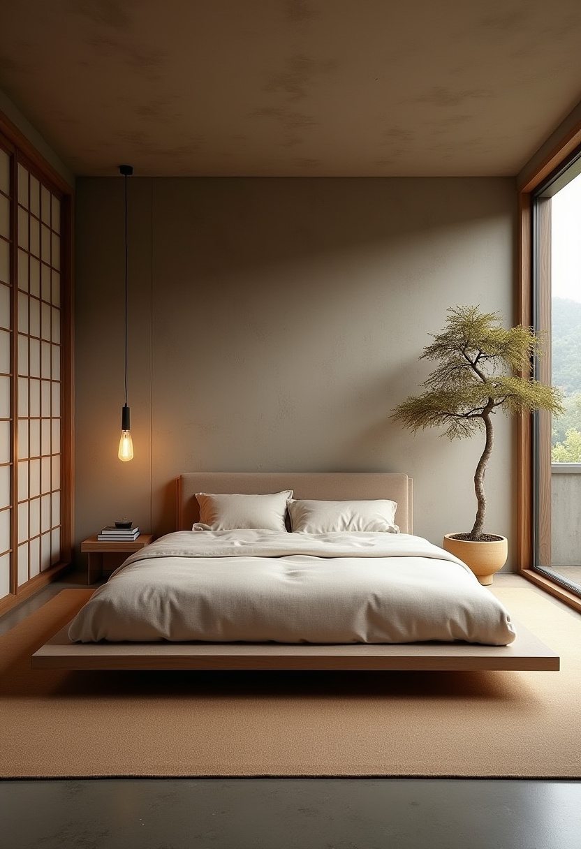 Earthy Moody Bedroom 7