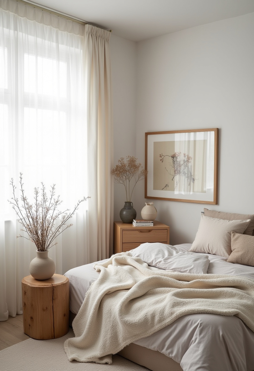 Elegant English Bedroom Charm Vintage Aesthetic 14