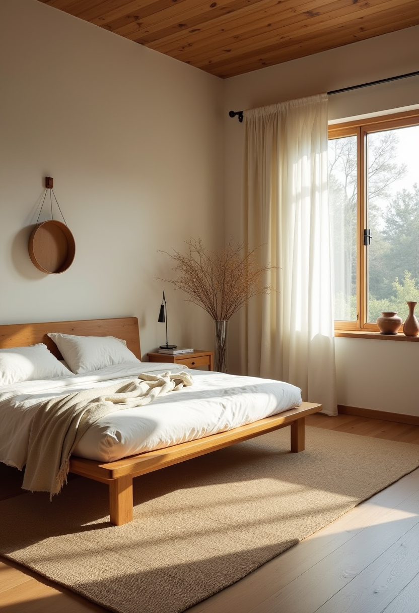 Elegant English Bedroom Charm Vintage Aesthetic 18