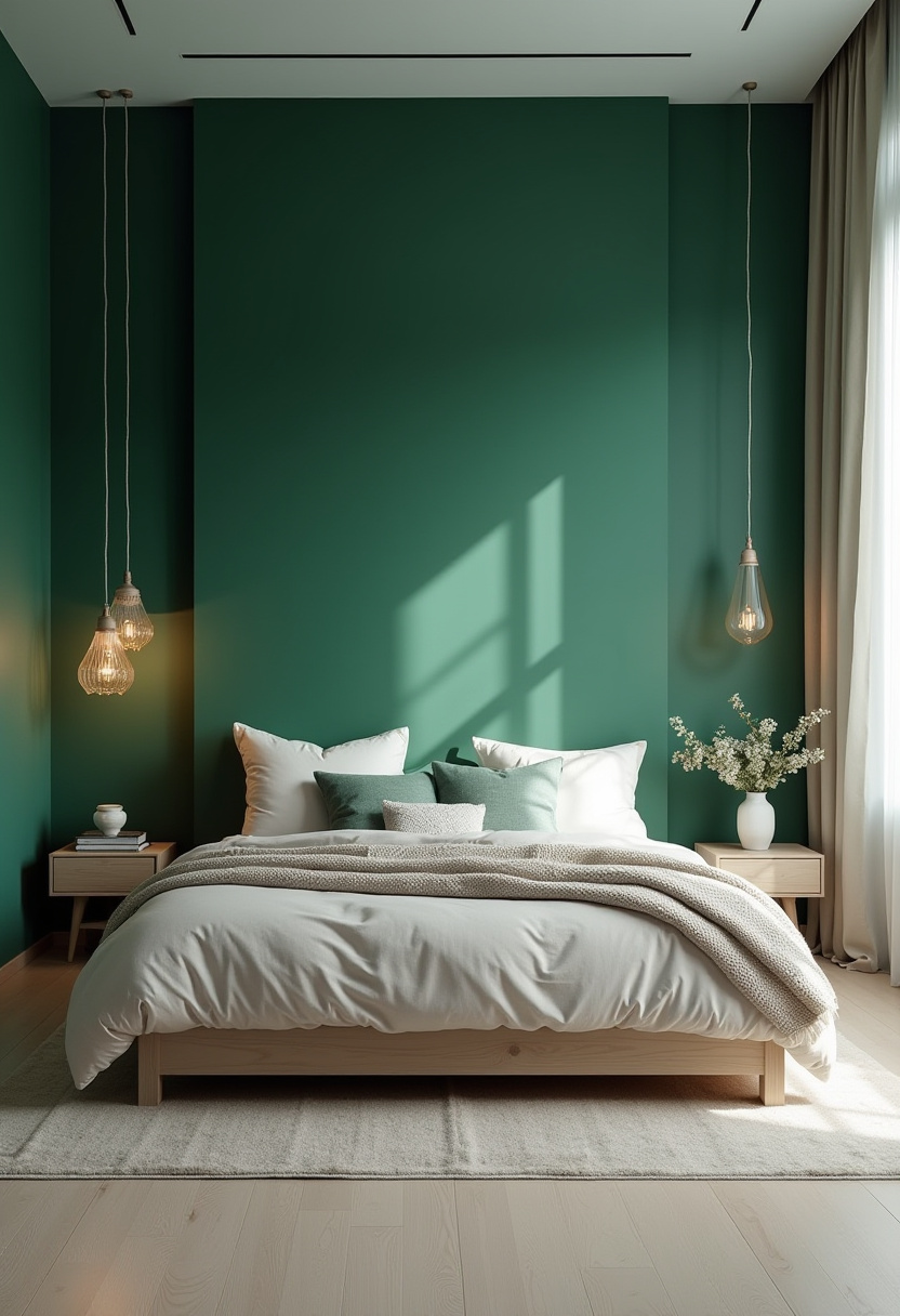 Emerald Bedroom Ideas 10