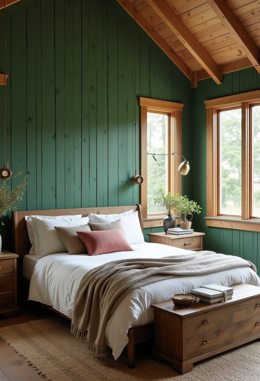 Emerald Bedroom Ideas 15