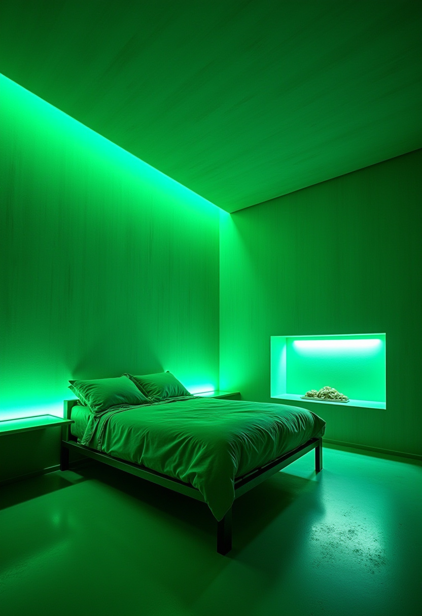 Emerald Bedroom Ideas 16