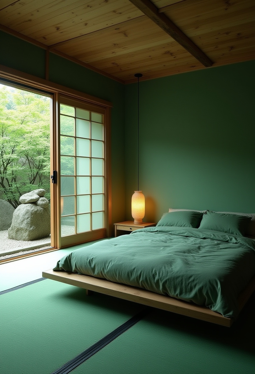 Emerald Bedroom Ideas 21