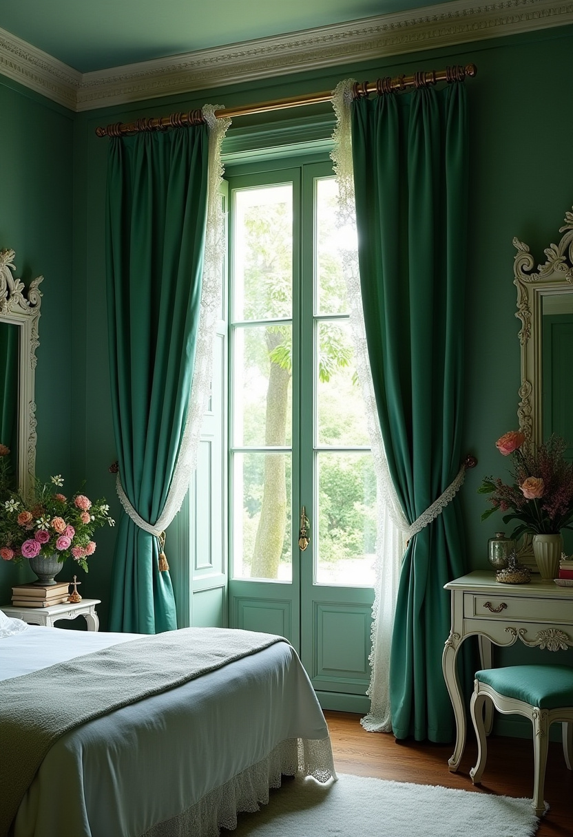 Emerald Bedroom Ideas 8