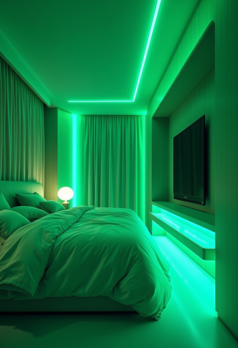 Emerald Green Bedroom Ideas 15