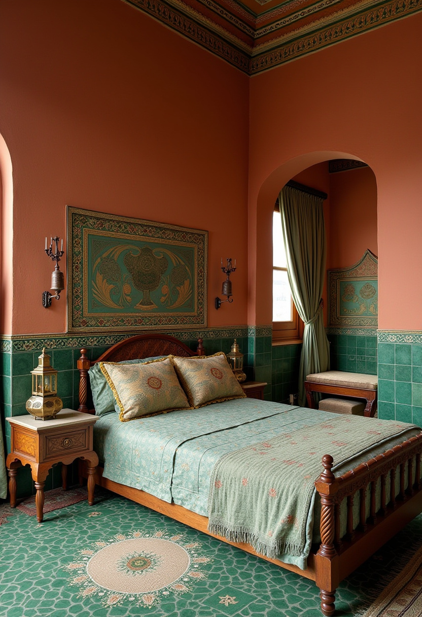 Emerald Green Bedroom Ideas 19