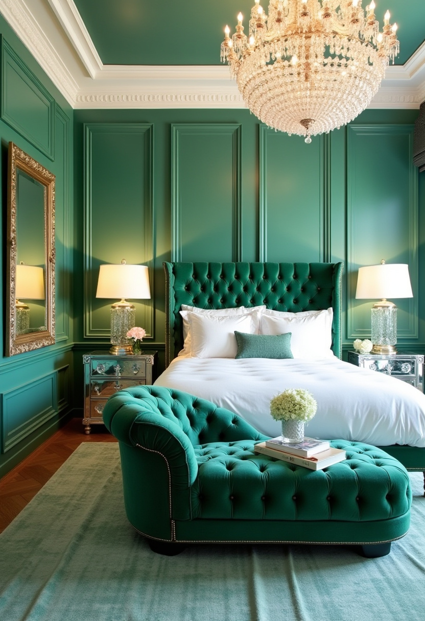 Emerald Green Bedroom Ideas 2