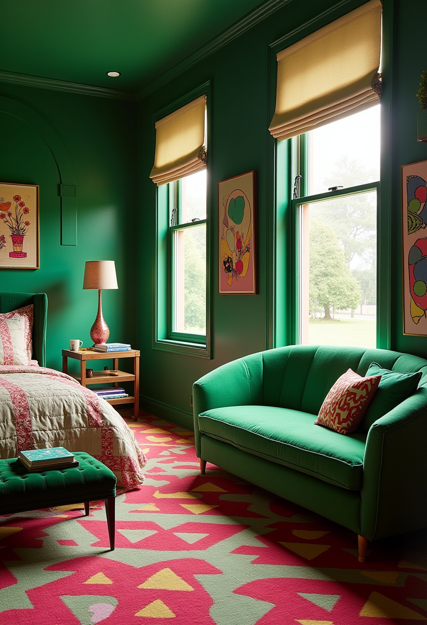 Emerald Green Bedroom Ideas 28
