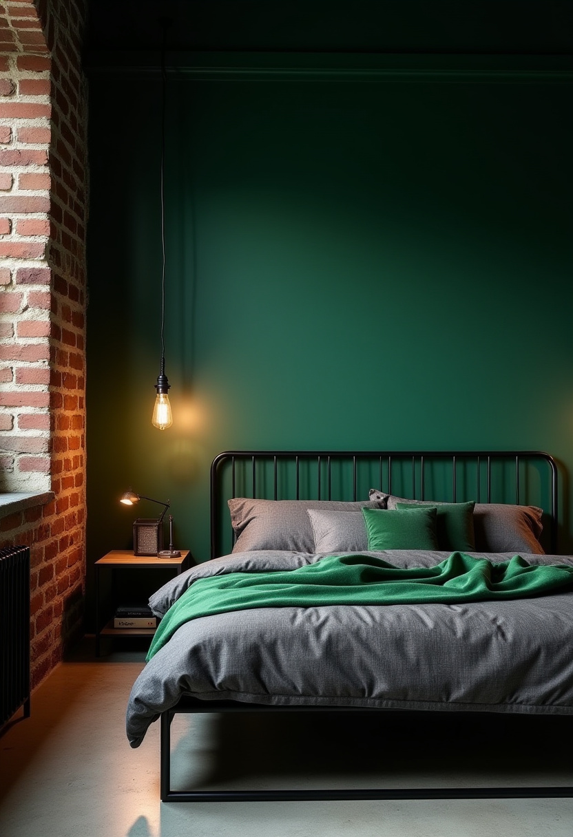 Emerald Green Bedroom Ideas 7