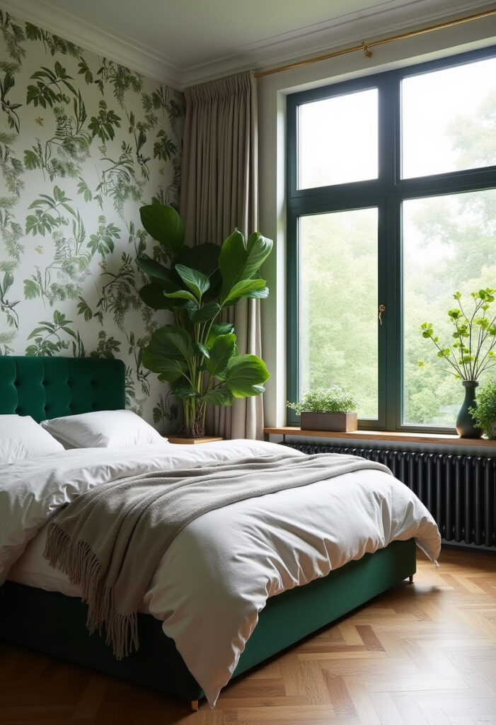 Forest Green Bedroom Ideas 1