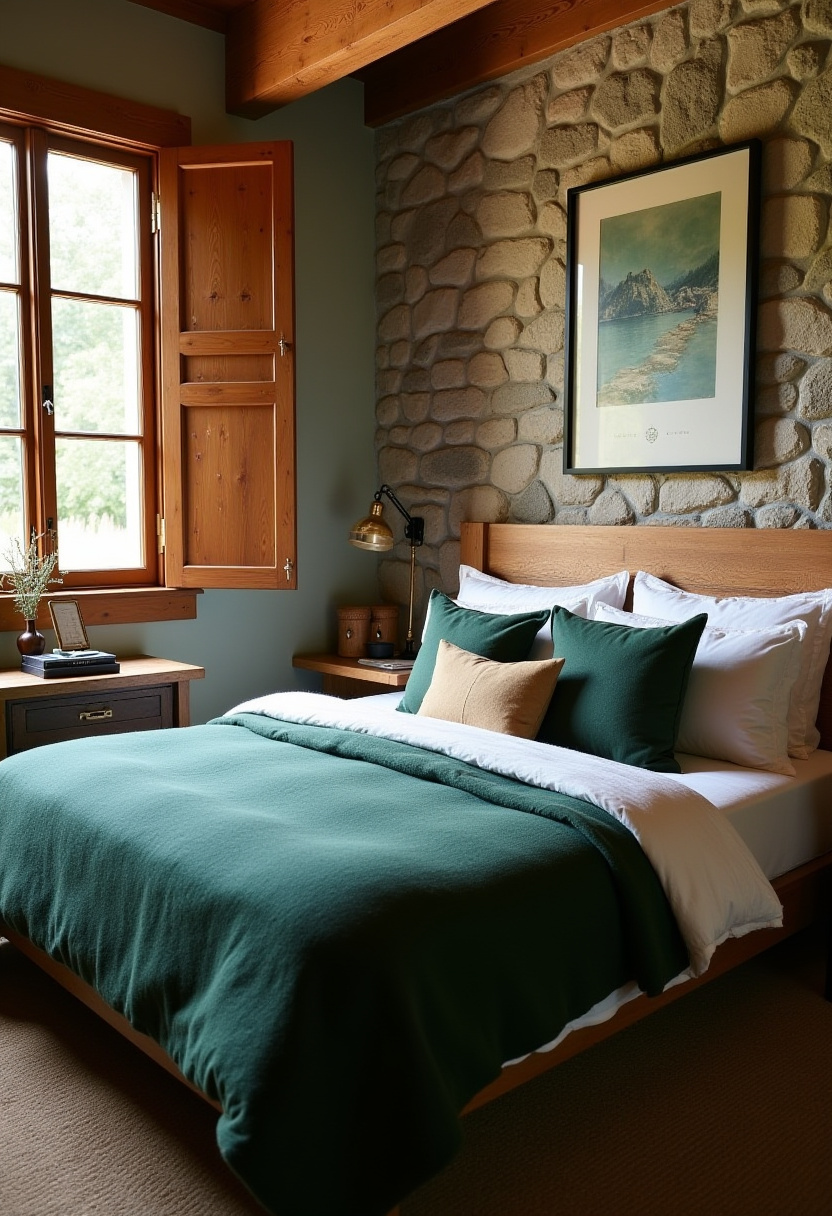 Hunter Green Bedroom Ideas 12