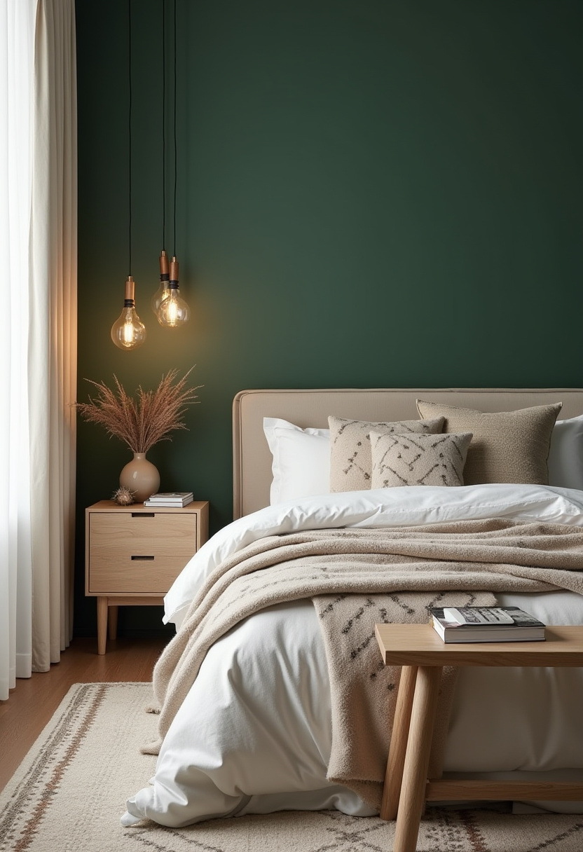 Hunter Green Bedroom Ideas 2