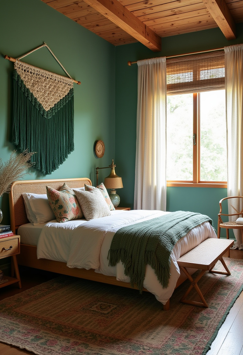 Hunter Green Bedroom Ideas 4