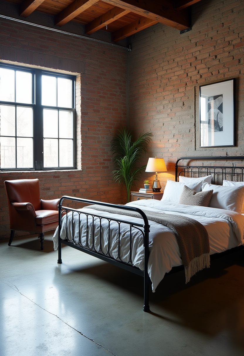 Industrial Bedroom Ideas 1