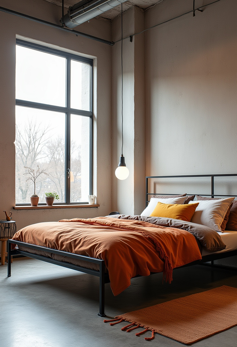 Industrial Bedroom Ideas 19