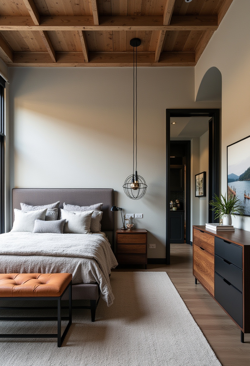 Industrial Bedroom Ideas 30