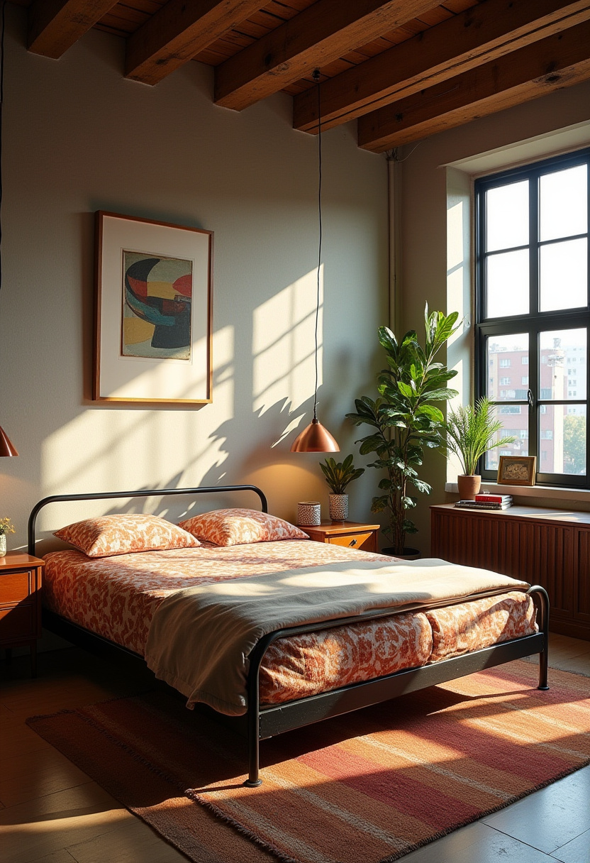 Industrial Bedroom Ideas 9