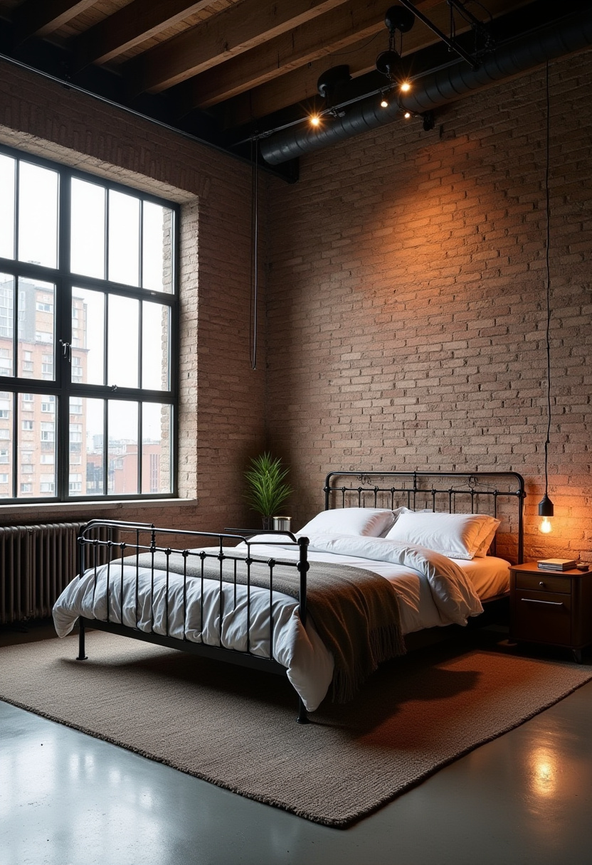Industrial Minimalist Bedroom Ideas 17