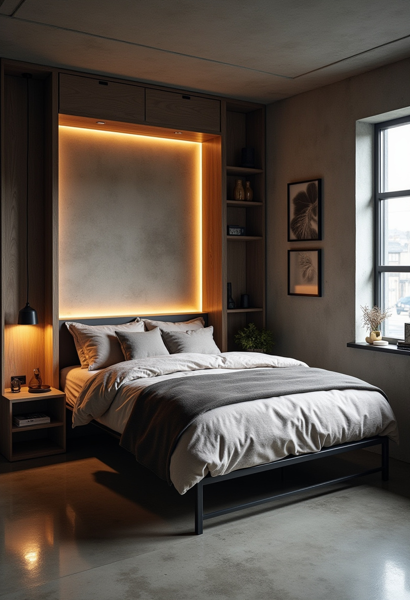 Industrial Minimalist Bedroom Ideas 22