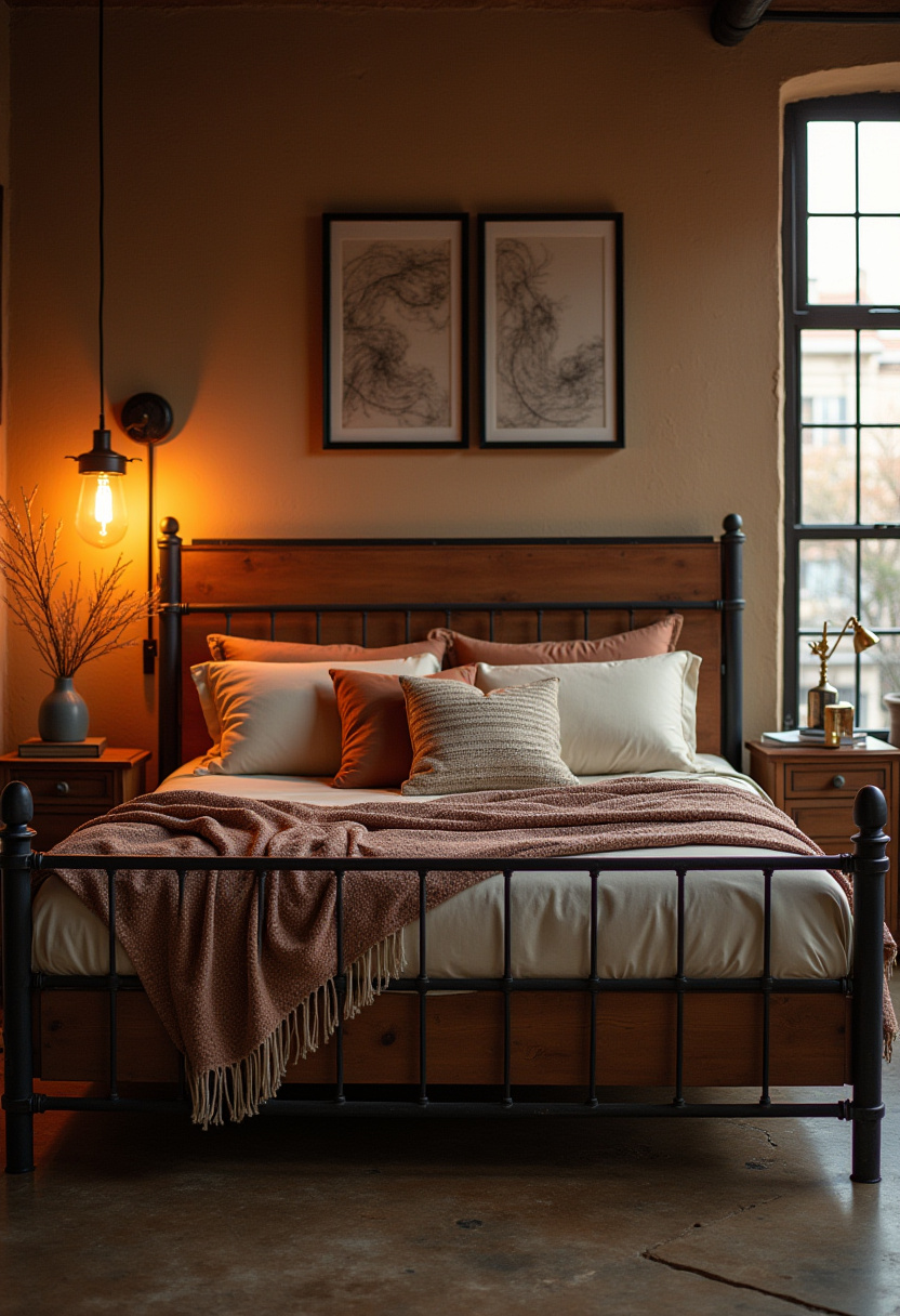 Industrial Minimalist Bedroom Ideas 28