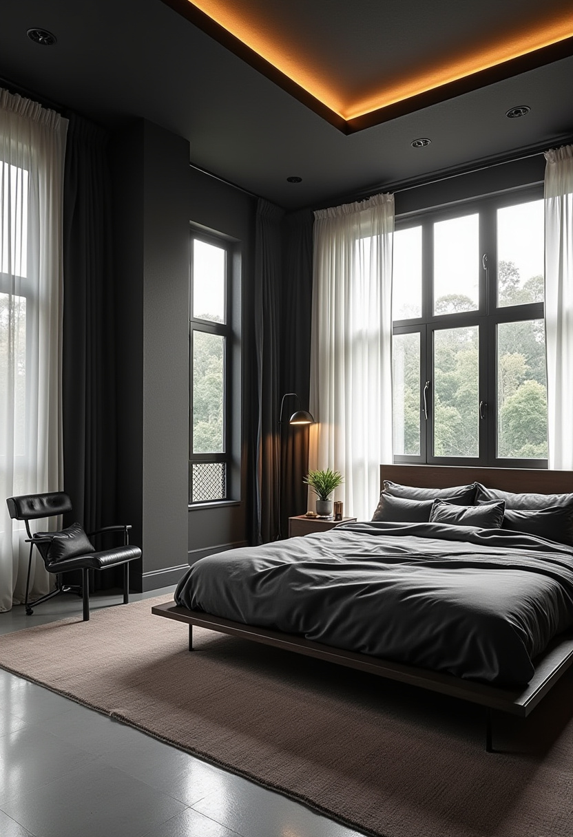 Industrial Minimalist Bedroom Ideas 3