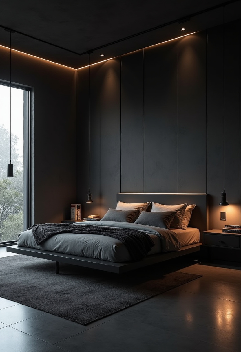 Industrial Minimalist Bedroom Ideas 5