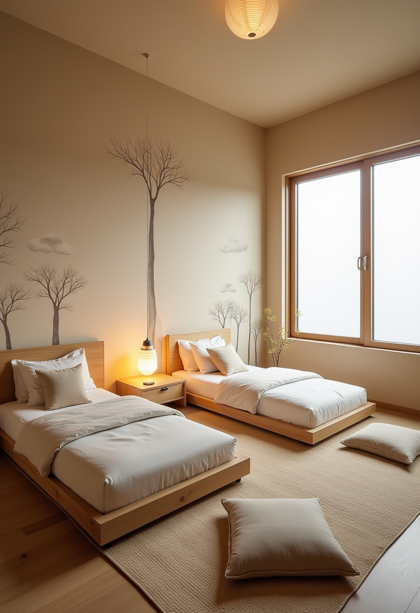 Kids Shared Bedroom 12