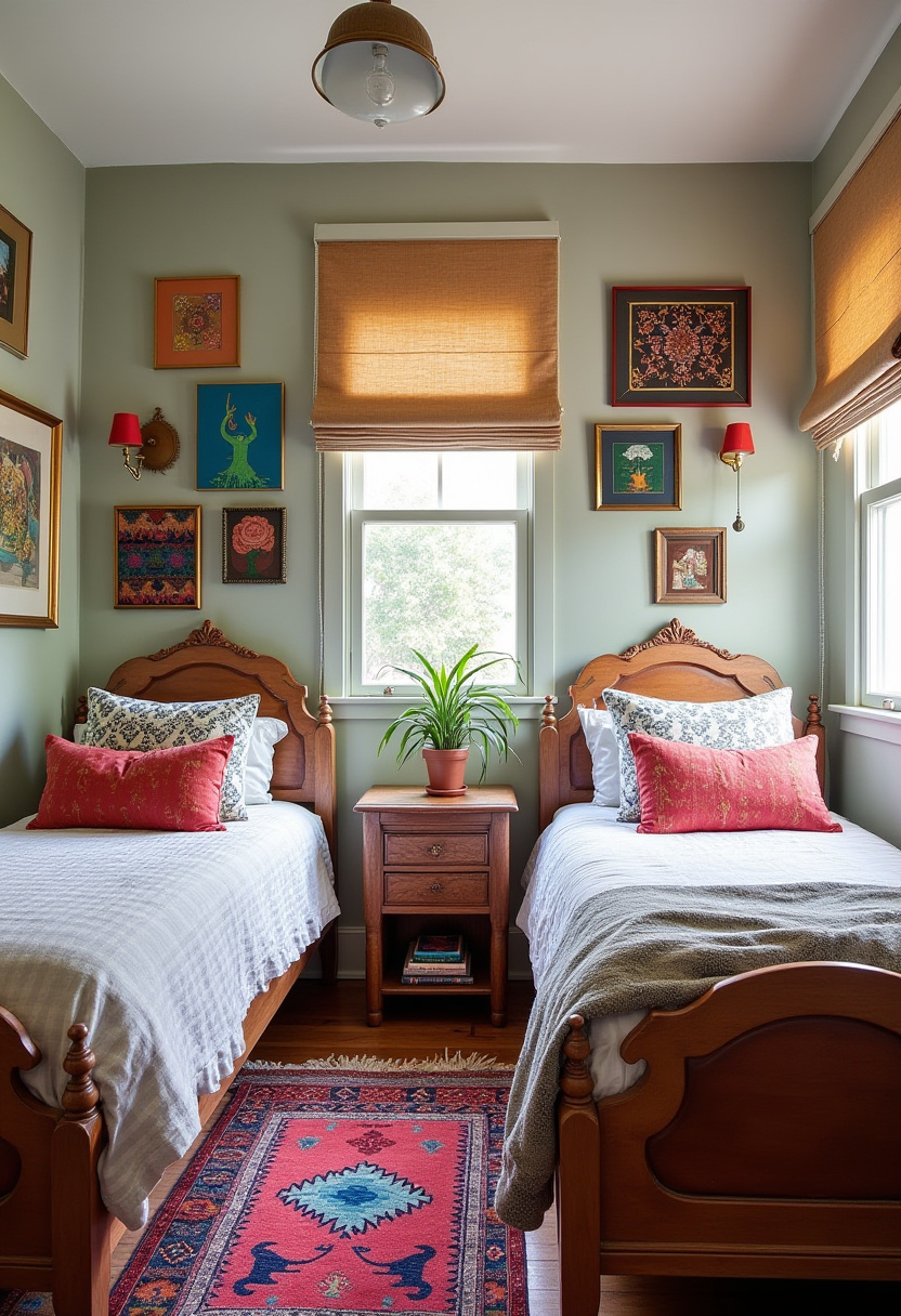 Kids Shared Bedroom 16