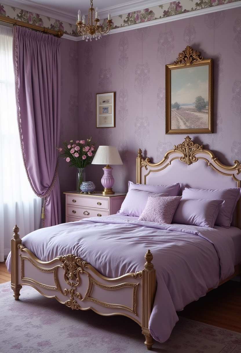Lavender Bedroom Ideas 19