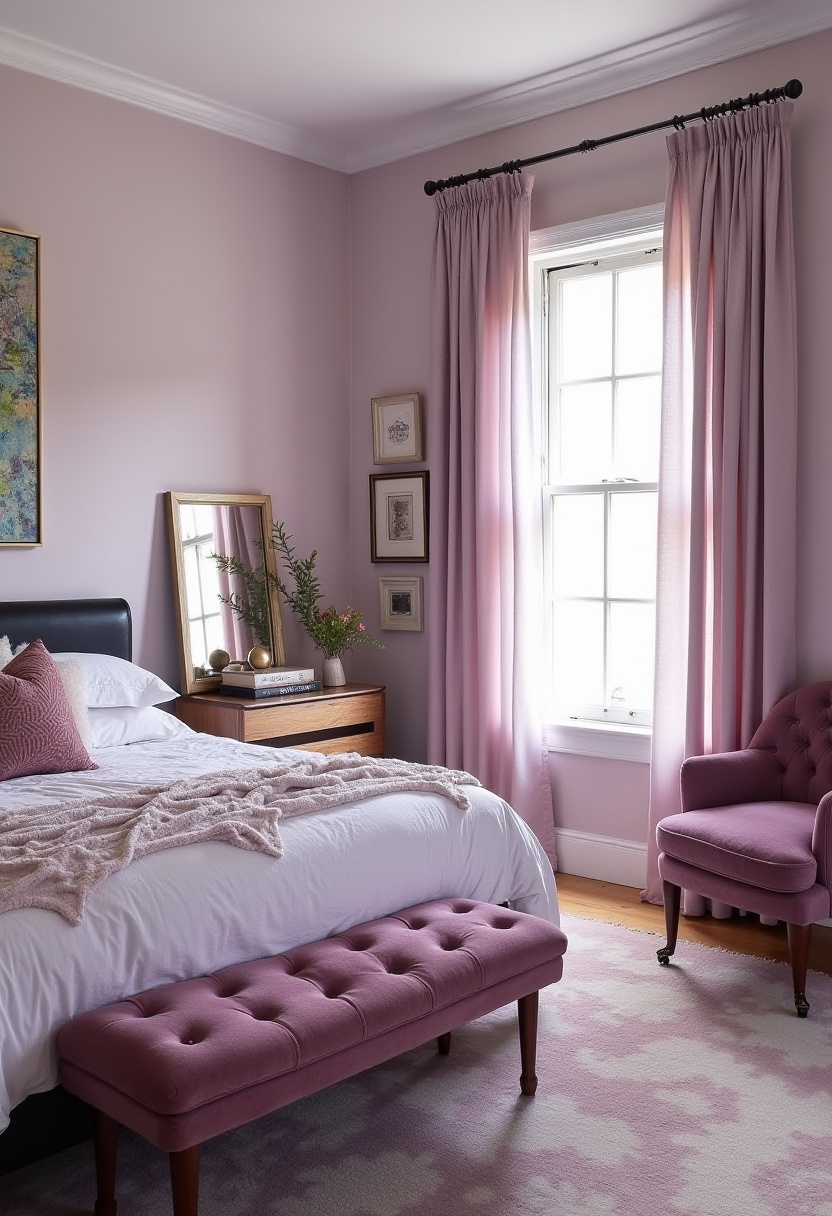 Lavender Bedroom Ideas 23