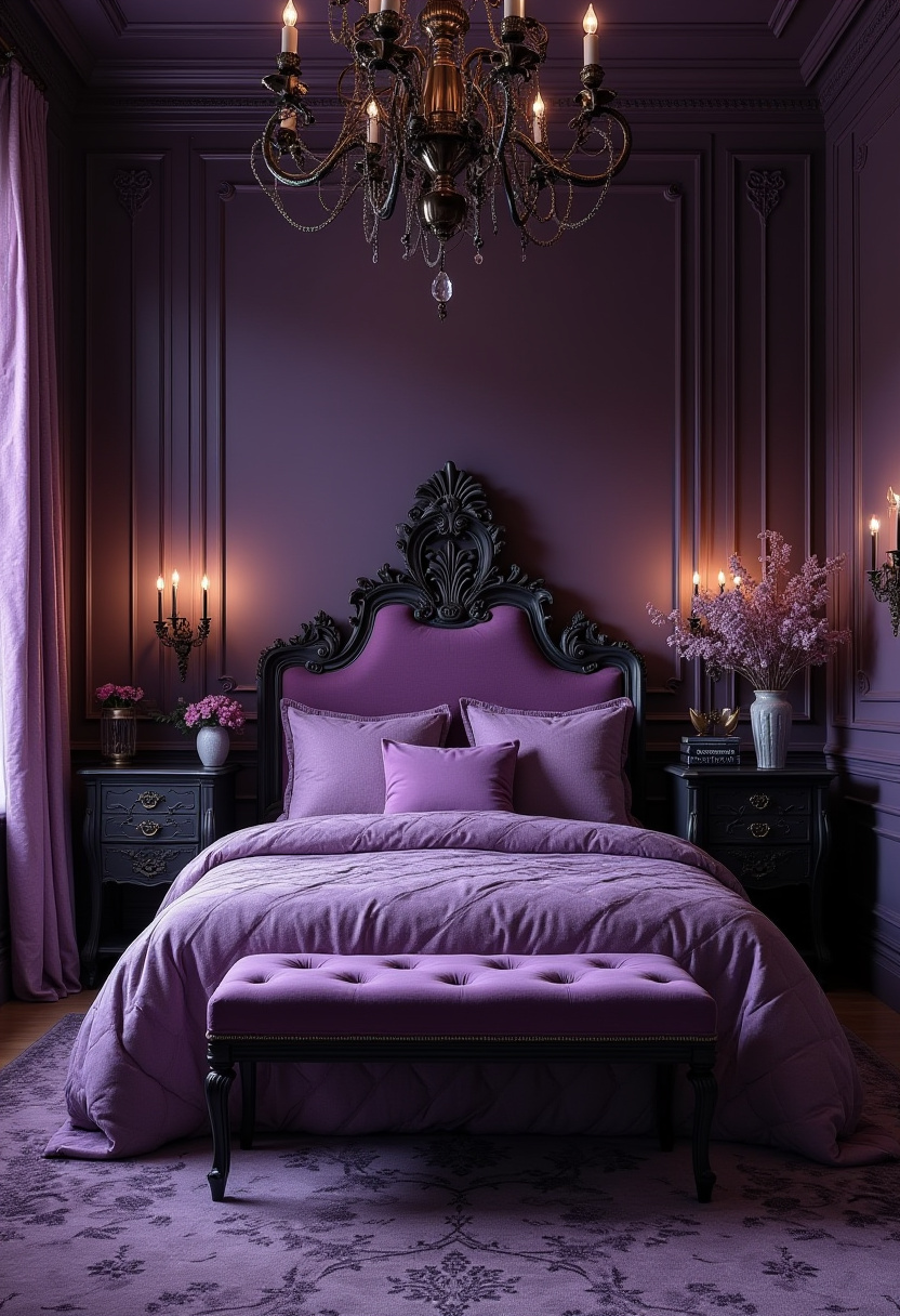 Lavender Bedroom Ideas 29