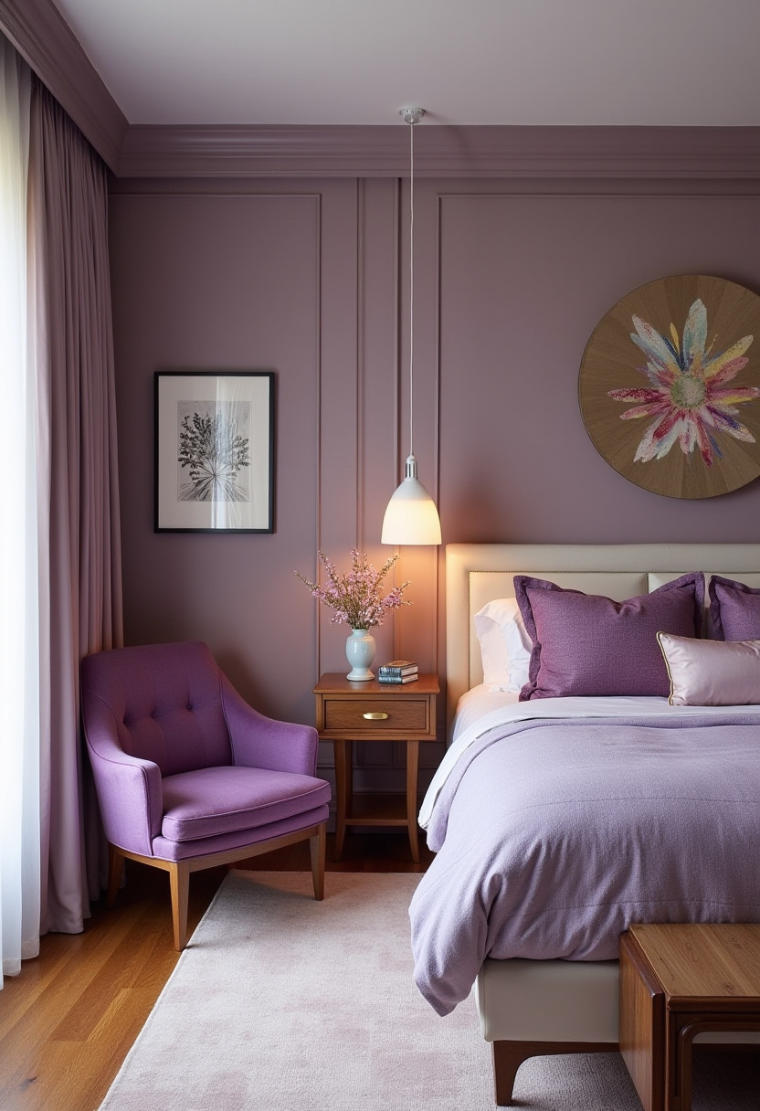 Light Purple Bedroom Ideas 12