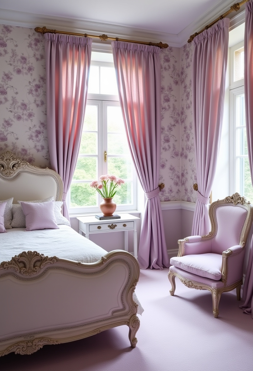 Light Purple Bedroom Ideas 17