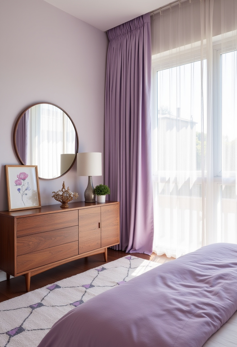 Light Purple Bedroom Ideas 22