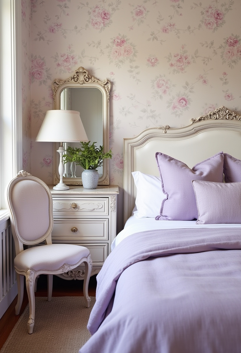 Light Purple Bedroom Ideas 26