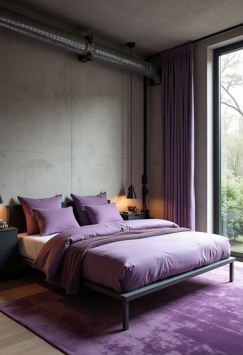 Light Purple Bedroom Ideas 27