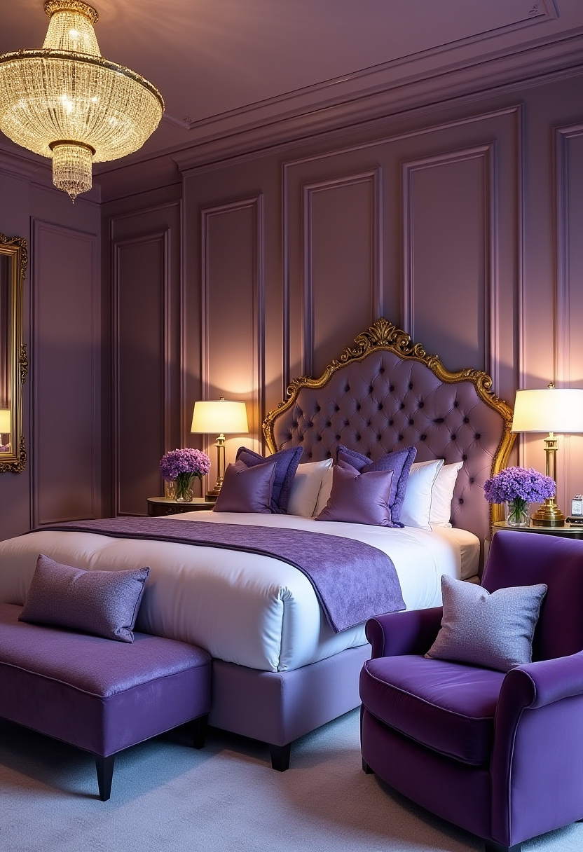 Light Purple Bedroom Ideas 29