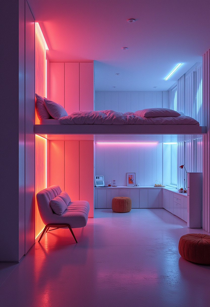 Loft Bed Ideas For Small Rooms Adult 14