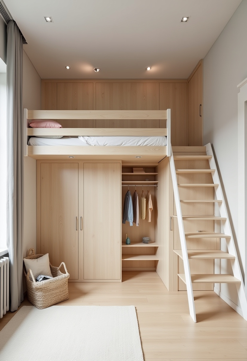 Loft Bed Ideas For Small Rooms Adult 2