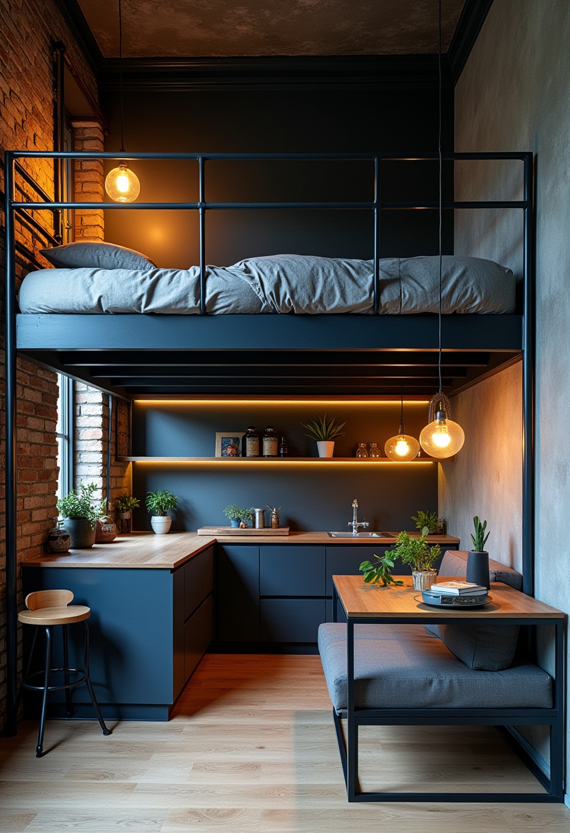 Loft Bed Ideas For Small Rooms Adult 3