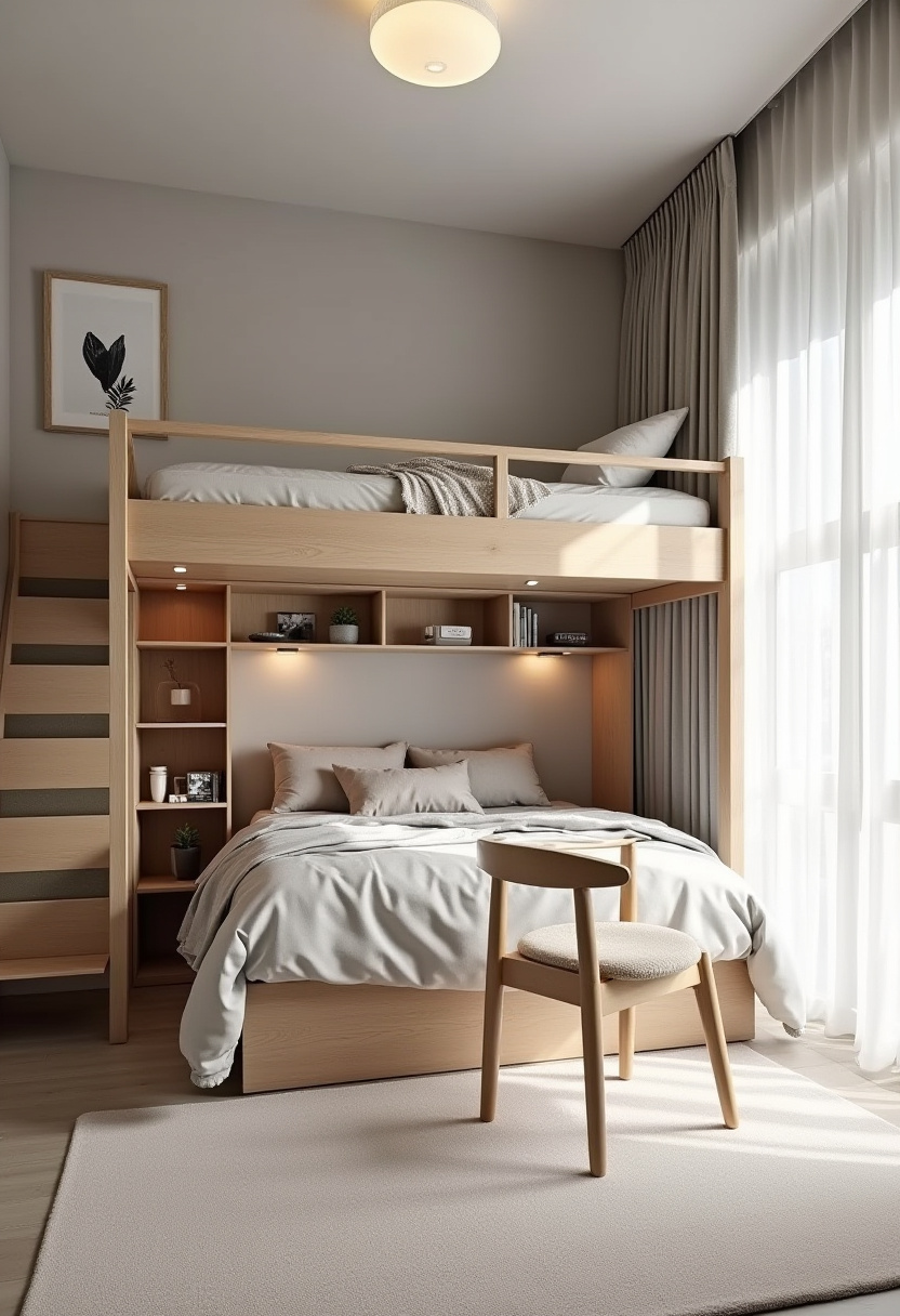 Loft Beds For Small Rooms Teenagers 1