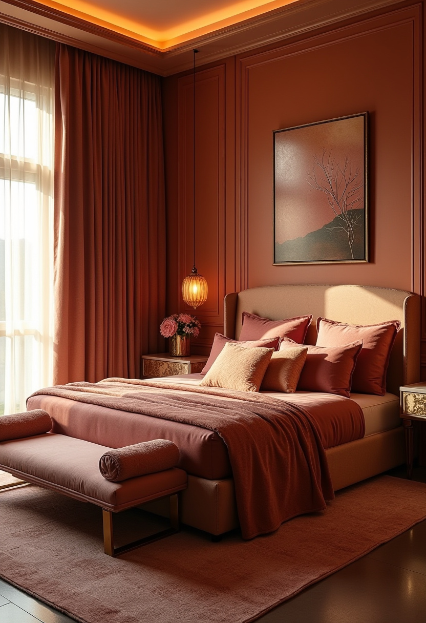 Luxurious Bedrooms Master Romantic 1