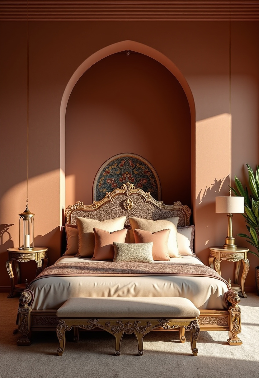 Luxurious Bedrooms Master Romantic 15