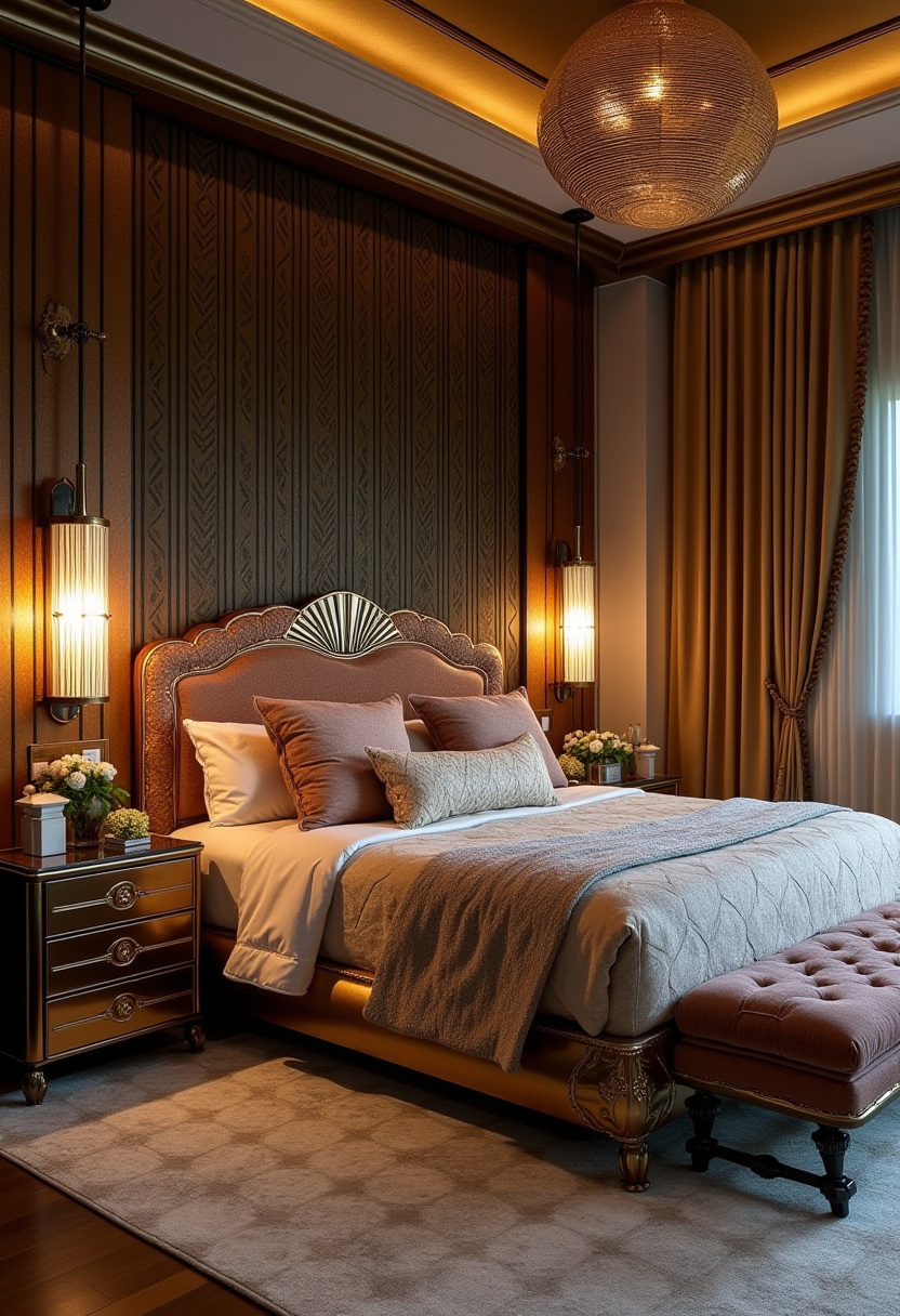 Luxurious Bedrooms Master Romantic 25