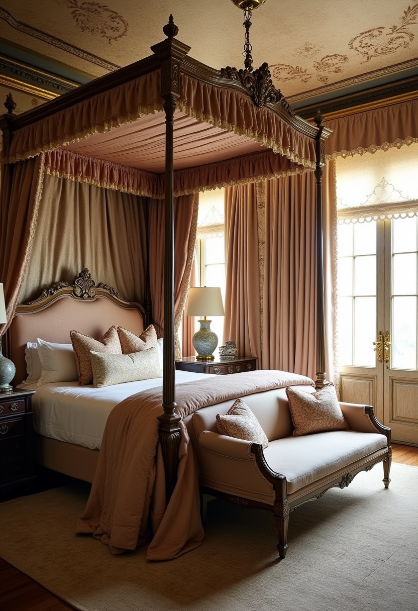 Luxurious Bedrooms Master Romantic 6