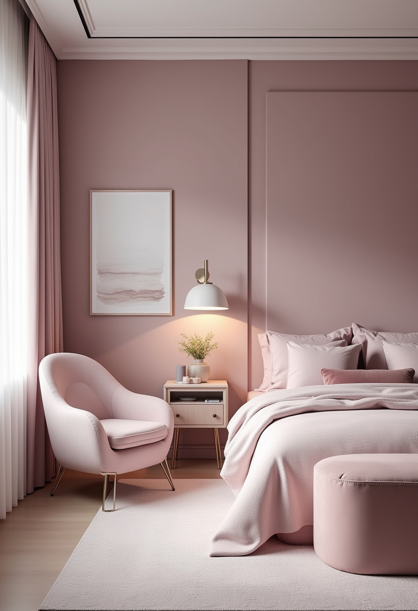 Mauve Bedroom Ideas 17