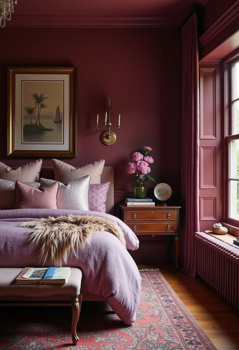 Mauve Bedroom Ideas 23