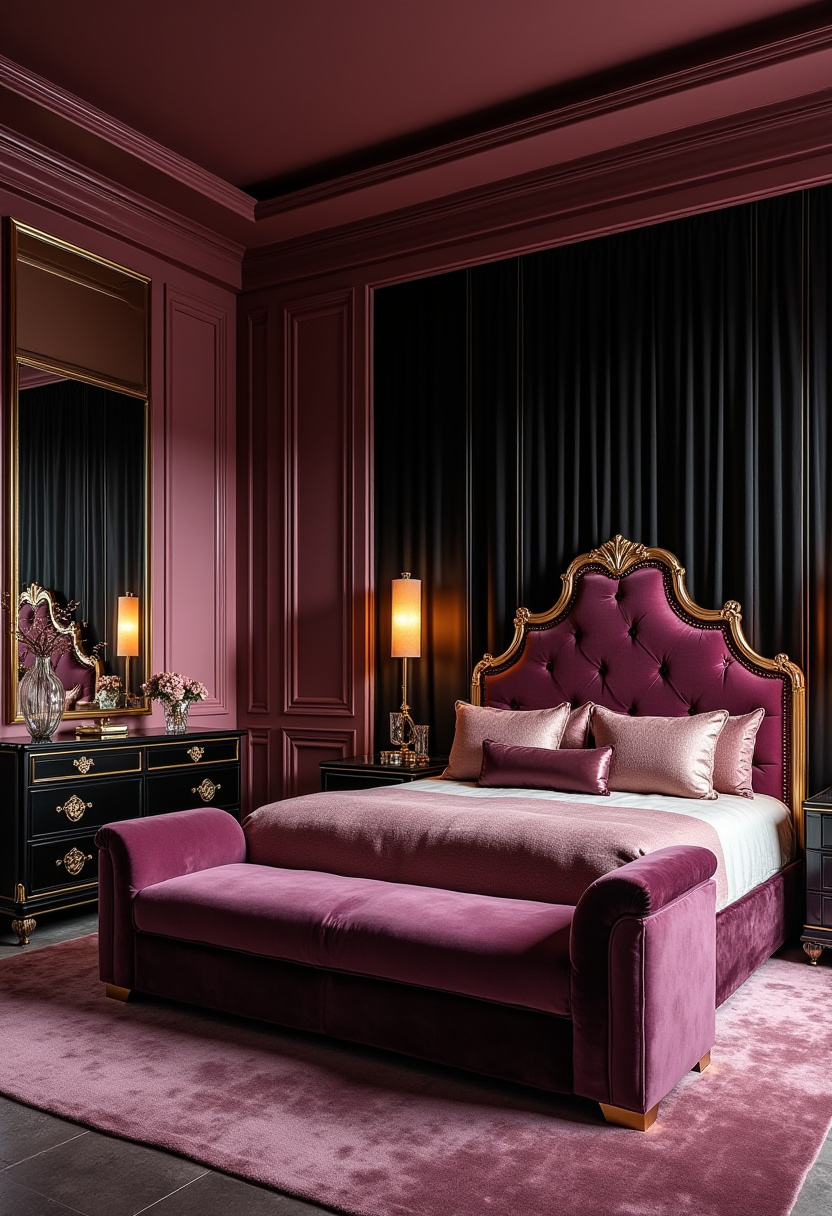 Mauve Bedroom Ideas 29