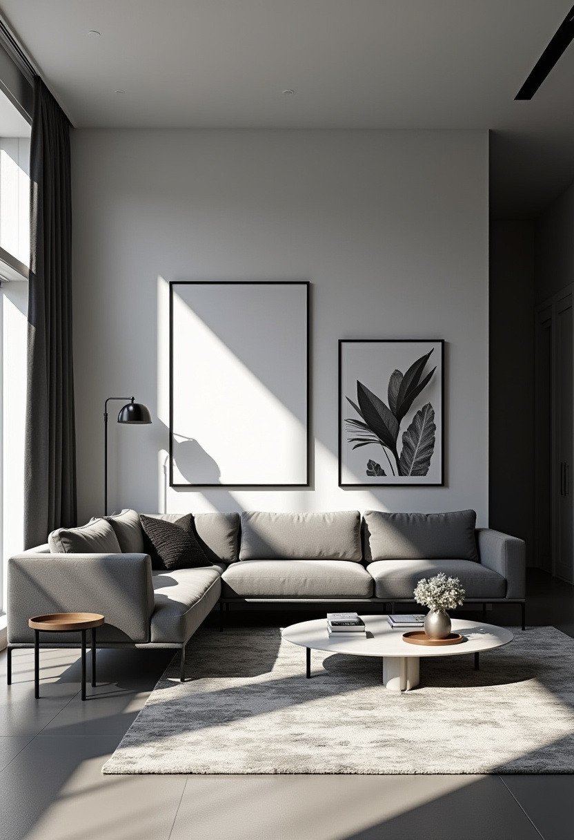 Minimalist Living Room & Modern Designs 17