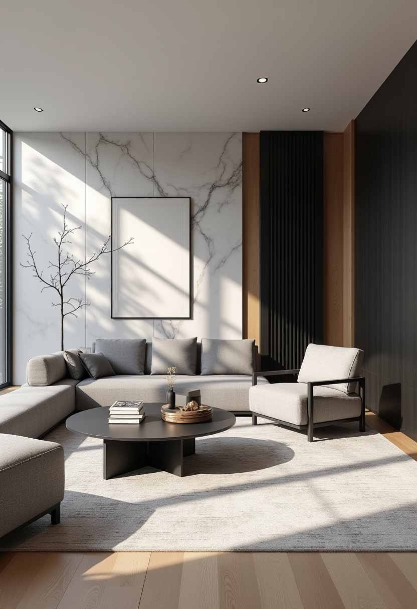 Minimalist Living Room & Modern Designs 2